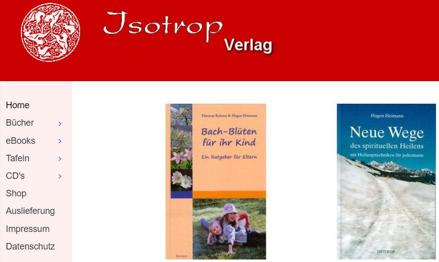 Isotrop Verlag für alternative und ganzheitliche Heilmethoden - Isotrop ...